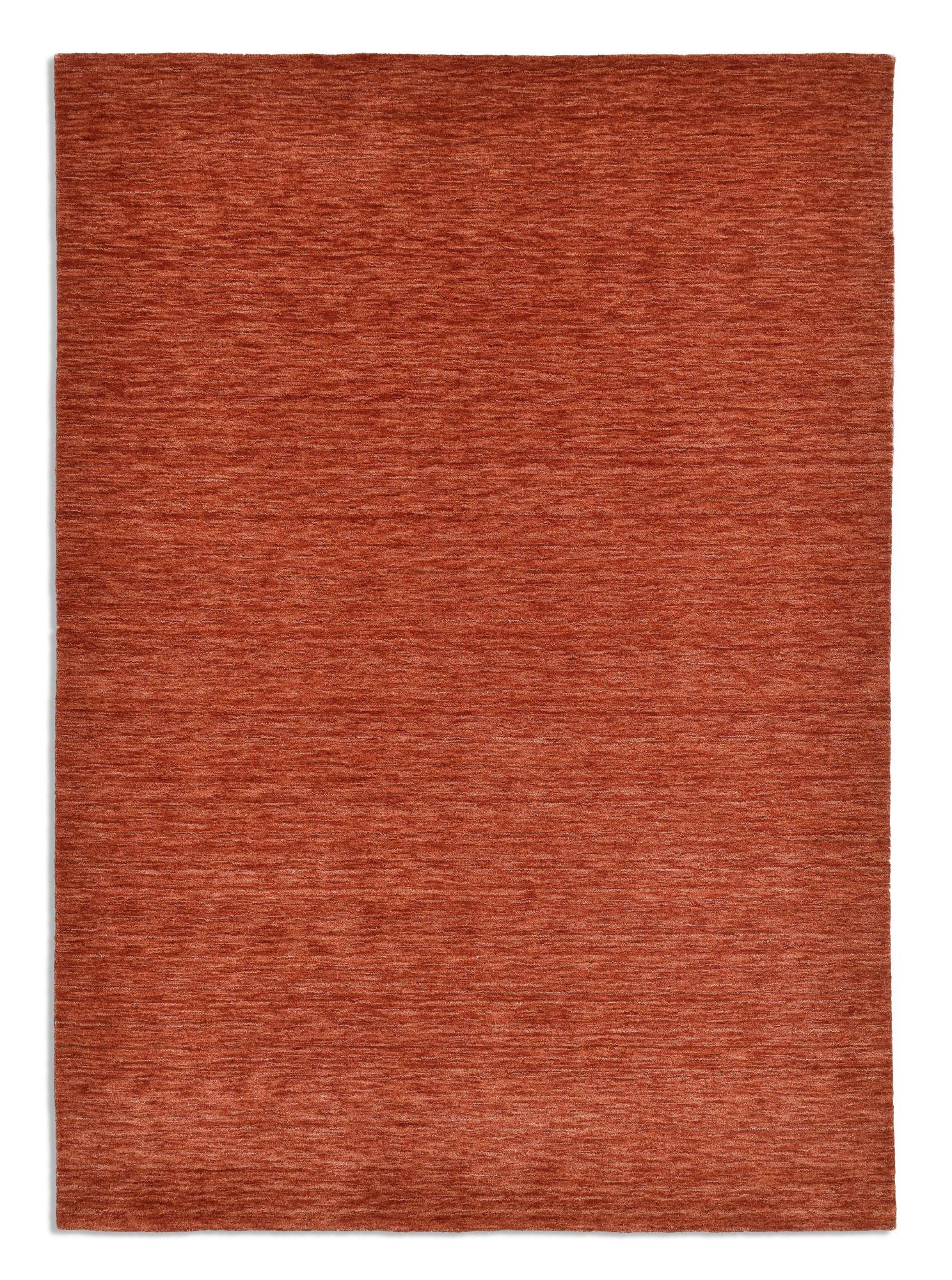 WEBTEPPICH Luxus Designerteppich 90x160 cm - Terracotta, Textil (90/160cm) - Rug and Roll
