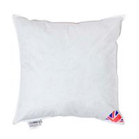 FÜLLKISSEN 50/50 cm – Entenfedern - Weiß, Textil (50/50cm) - Homescapes