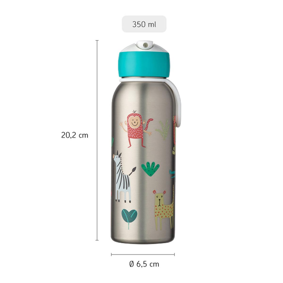 THERMOFLASCHE FLIP-UP Campus Paw Patrol Pups 350 ml - Blau/Hellblau, Metall (0.35L) - Mepal