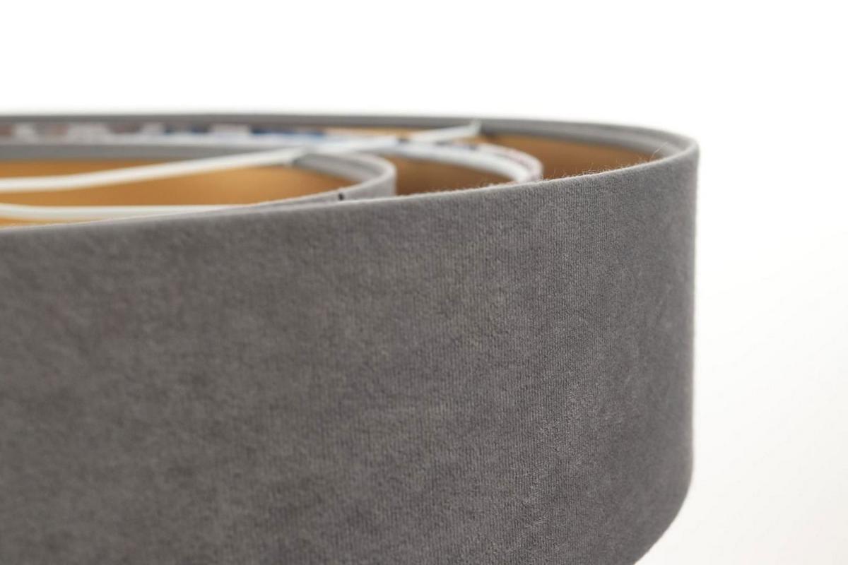 HÄNGELEUCHTE Grau 60/20 cm - Goldfarben, Kunststoff (60/1.5/20cm) - ONZENO