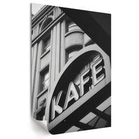 POSTER - 21x29 cm - Impuls - Stadtcafé - Schwarz, Textil (21/29.7/0.1cm) - TULUP