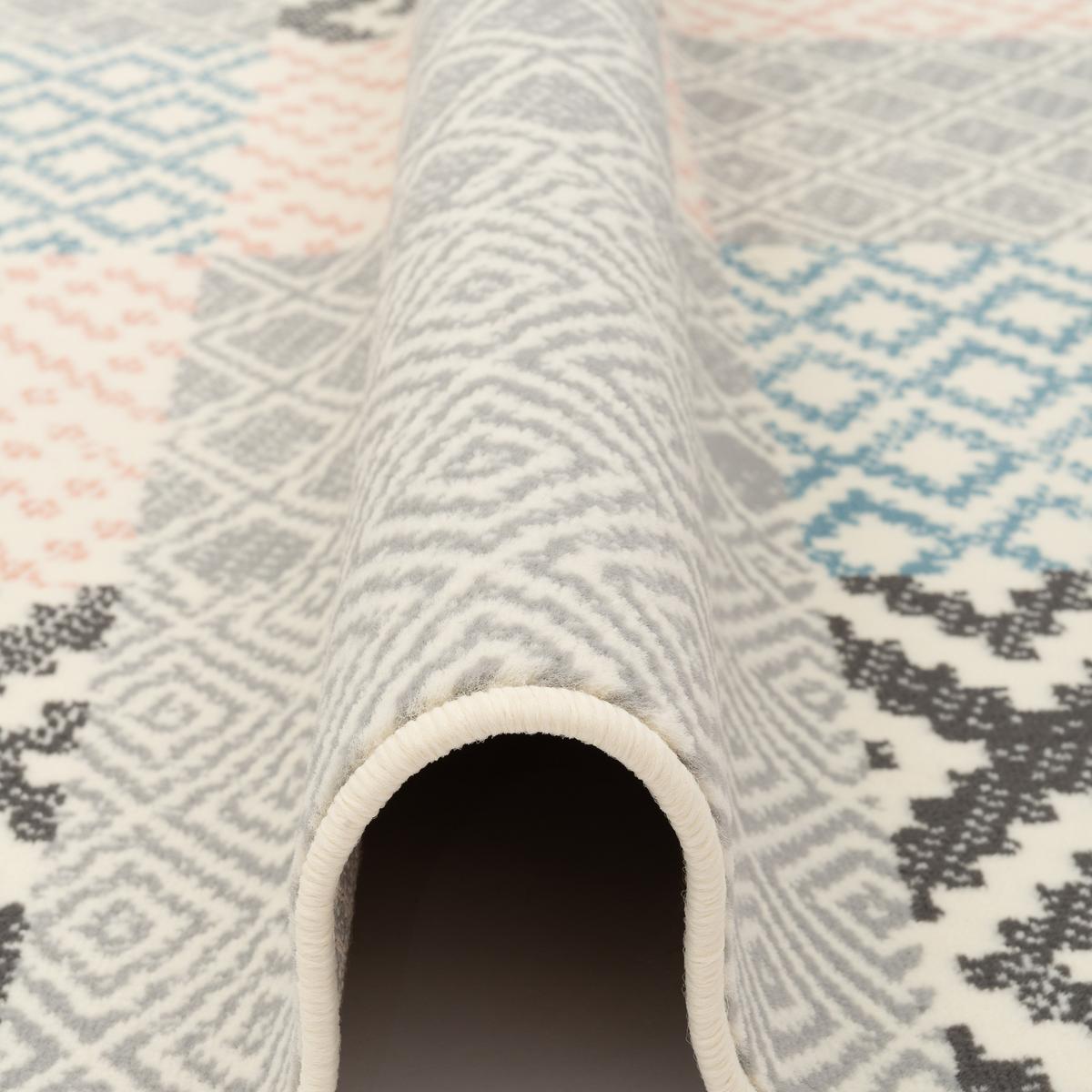 DESIGNER TEPPICH PASSION PASTELL PATCHWORK - Beige, Textil (80/150cm) - Pergamon