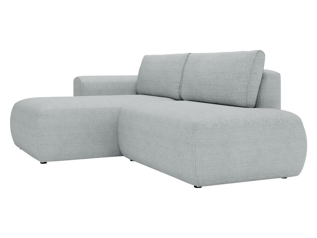 ECKSOFA Mila - Schwarz/Grau, Holzwerkstoff/Kunststoff (256/164cm) - MIRJAN24