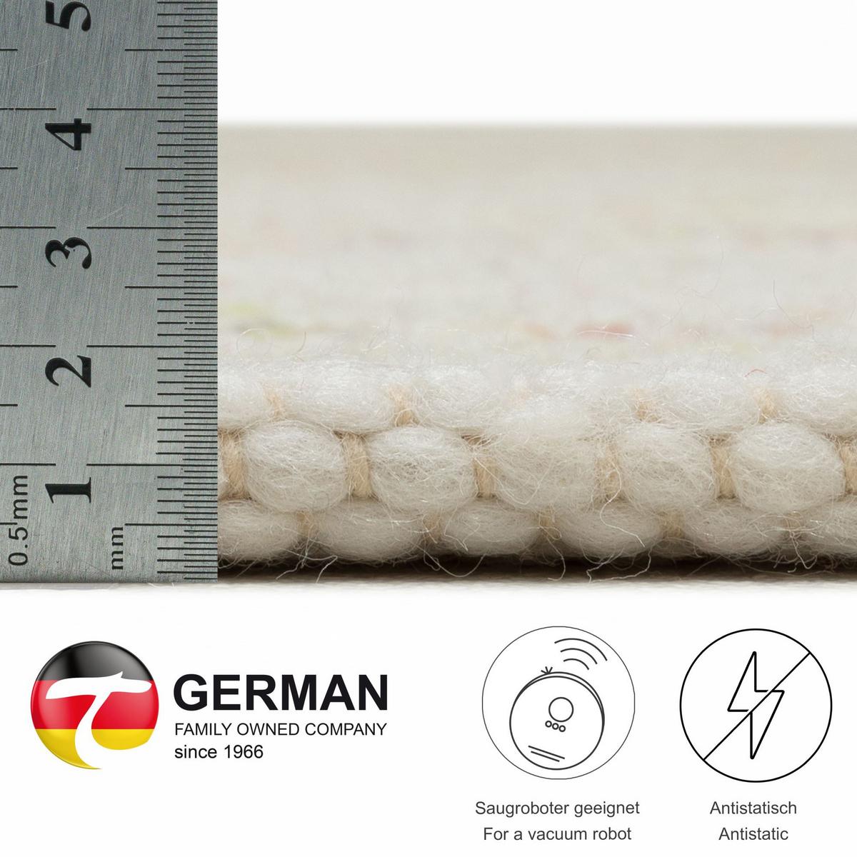 WEBTEPPICH Hörnum 140x200 cm - Multicolor, Textil (140/200cm) - Sansibar SYLT
