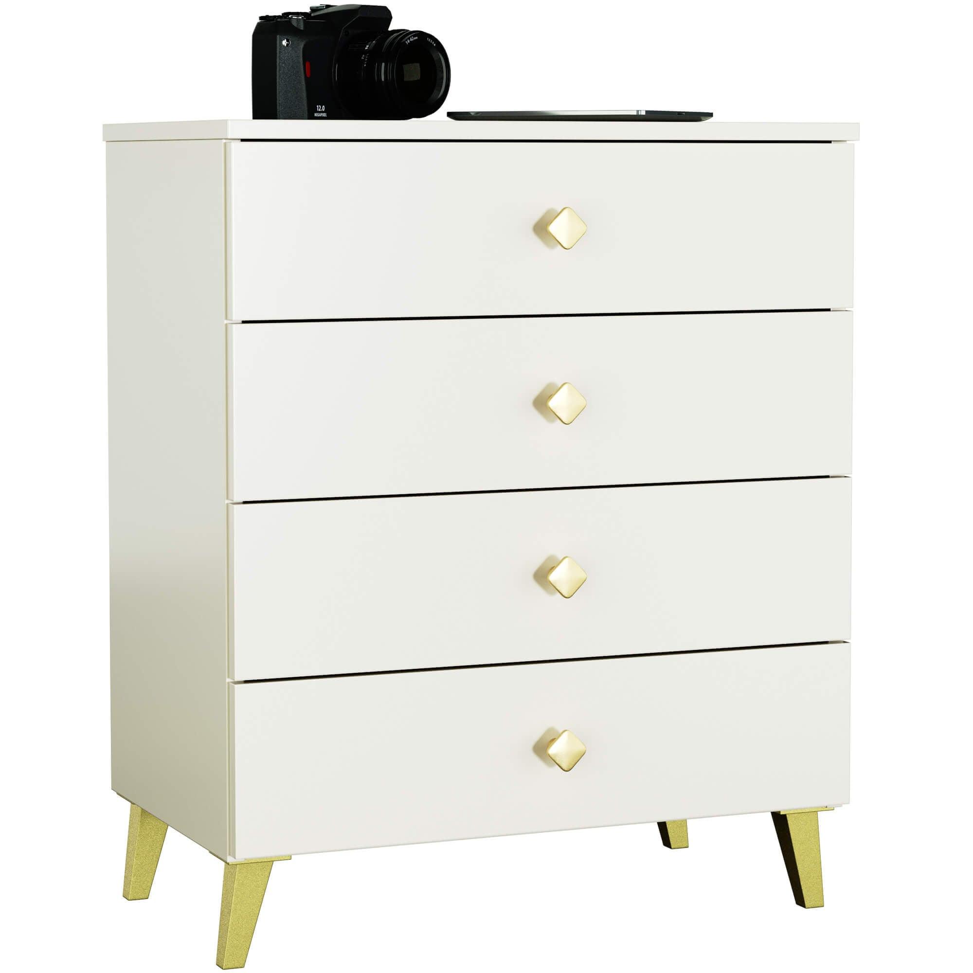 KOMMODE Kaschmir 73/60/37 - Kaschmir, Holzwerkstoff (60/73/37cm) - RAUMHIRSCH FURNITURE