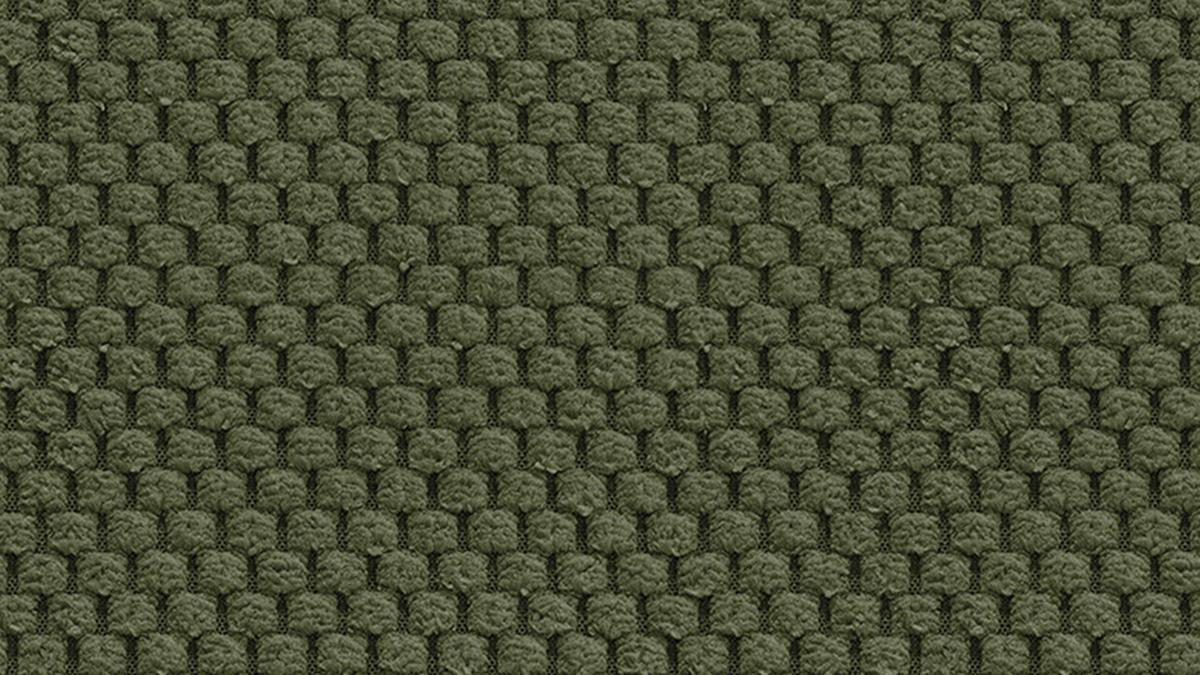 ECKSOFA MELLOW 5-Sitzer, olive - Schwarz/Grün, Holz/Textil (283/191cm) - Wozimo