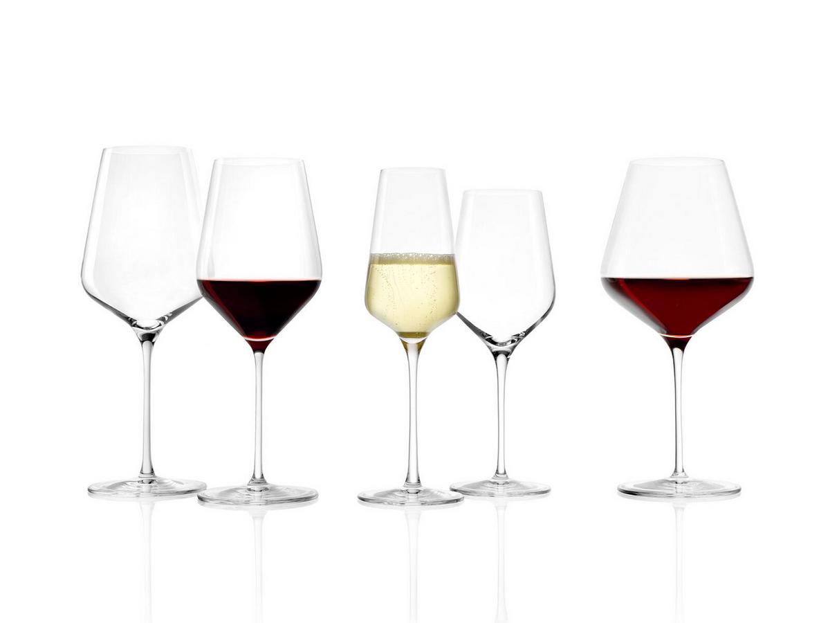 ROTWEINGLÄSER Starlight transparent 510 ml 6er Set - Transparent, Glas (0.51L) - Stölzle Lausitz