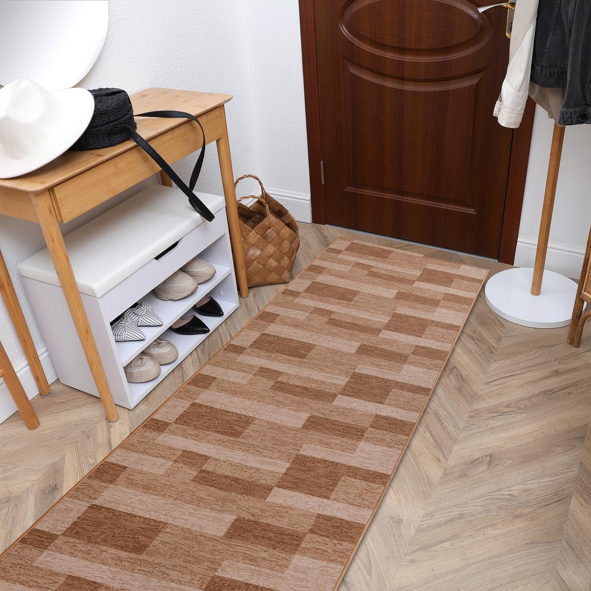 LÄUFER Antirutsch ICONA 100/160 cm - Beige, Textil (100/160cm) - rugsX