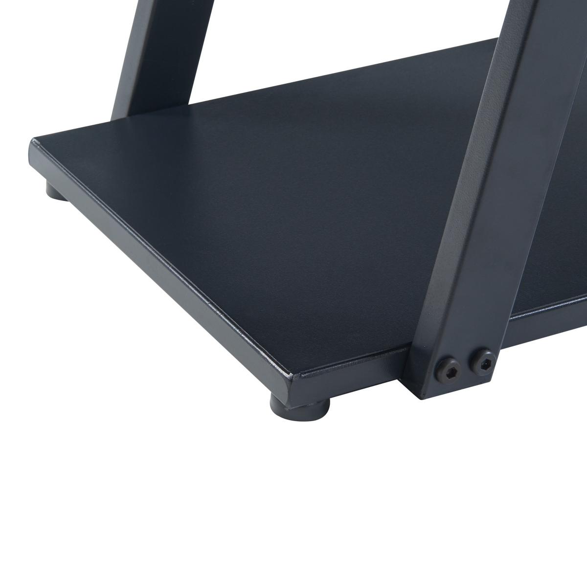 BEISTELLREGAL Rollag - Schwarz, Metall (25/40/72cm) - [en.casa]