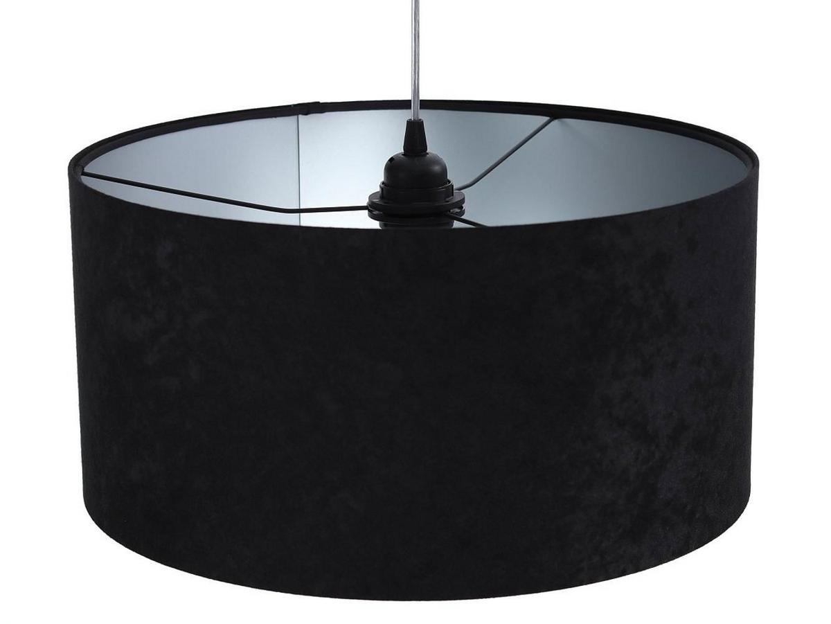 HÄNGELEUCHTE Schwarz 40/20 cm - Silberfarben/Schwarz, Kunststoff (40/0.6/20cm) - ONZENO