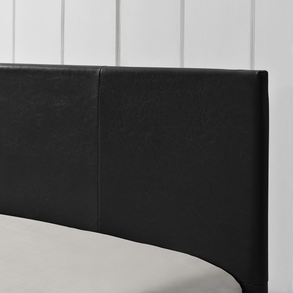 POLSTERBETT Albacete - Schwarz, Textil (160/200cm) - Corium