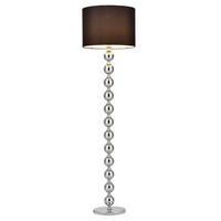 STEHLEUCHTE Spheric Black - Schwarz, Metall (48/48/155cm) - lux.pro