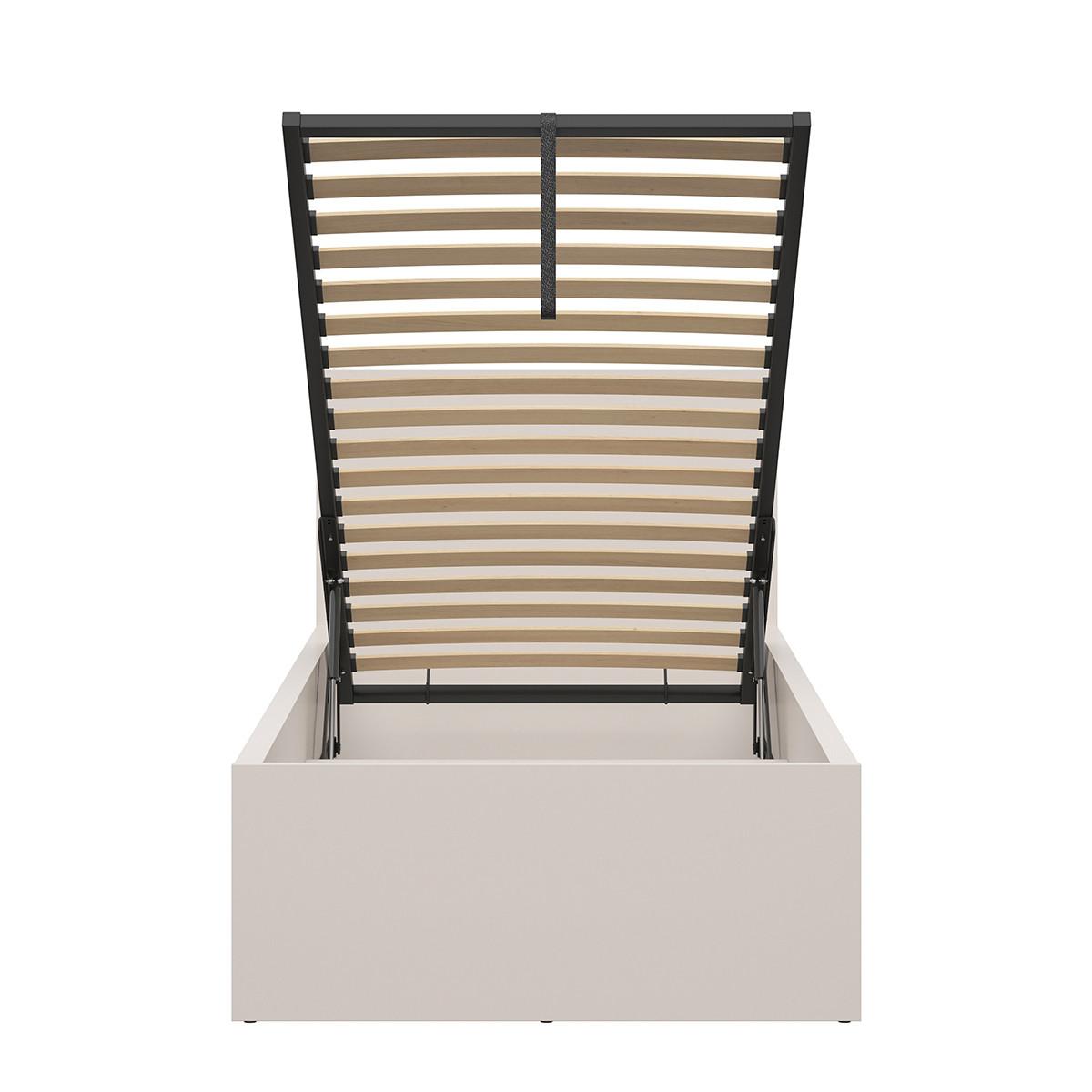 BOXBETT 90/200 Edwin Kaschmir - Beige, Holzwerkstoff (90/200cm) - Petits-meubles