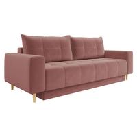 SCHLAFSOFA Santi - Rosa, Holz/Textil (244/88/96cm) - MIRJAN24