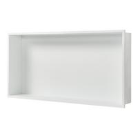 DUSCHNISCHE Kristinehamn - Weiß, Metall (32/62/10cm) - [neu.haus]