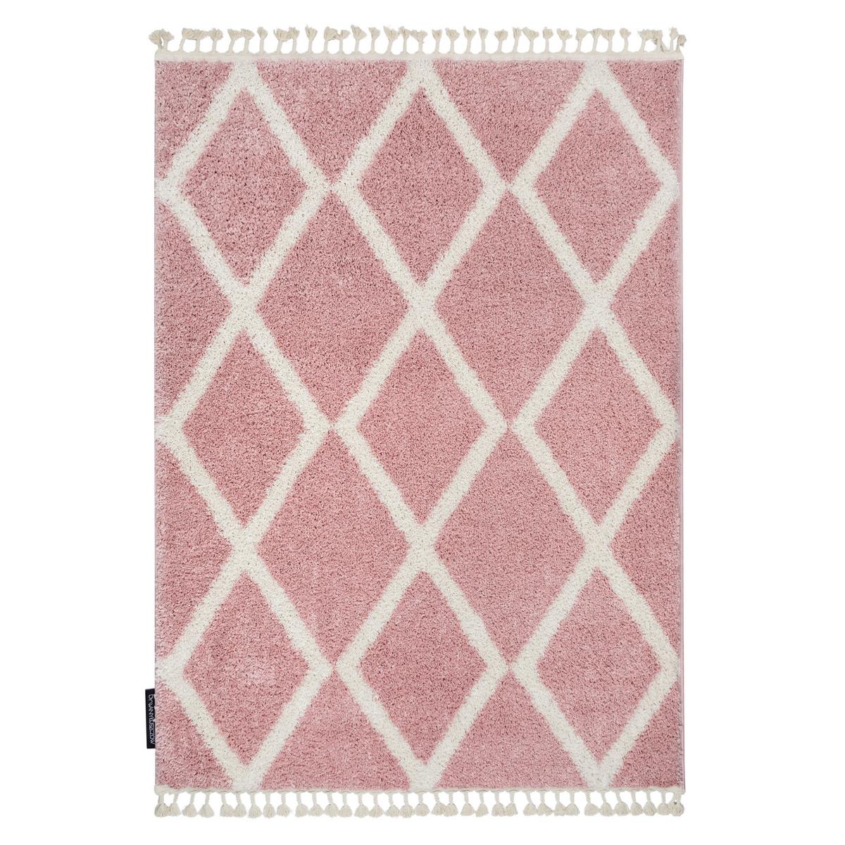 TEPPICH Berber 180/270 cm - Pink, Textil (180/270cm) - rugsX