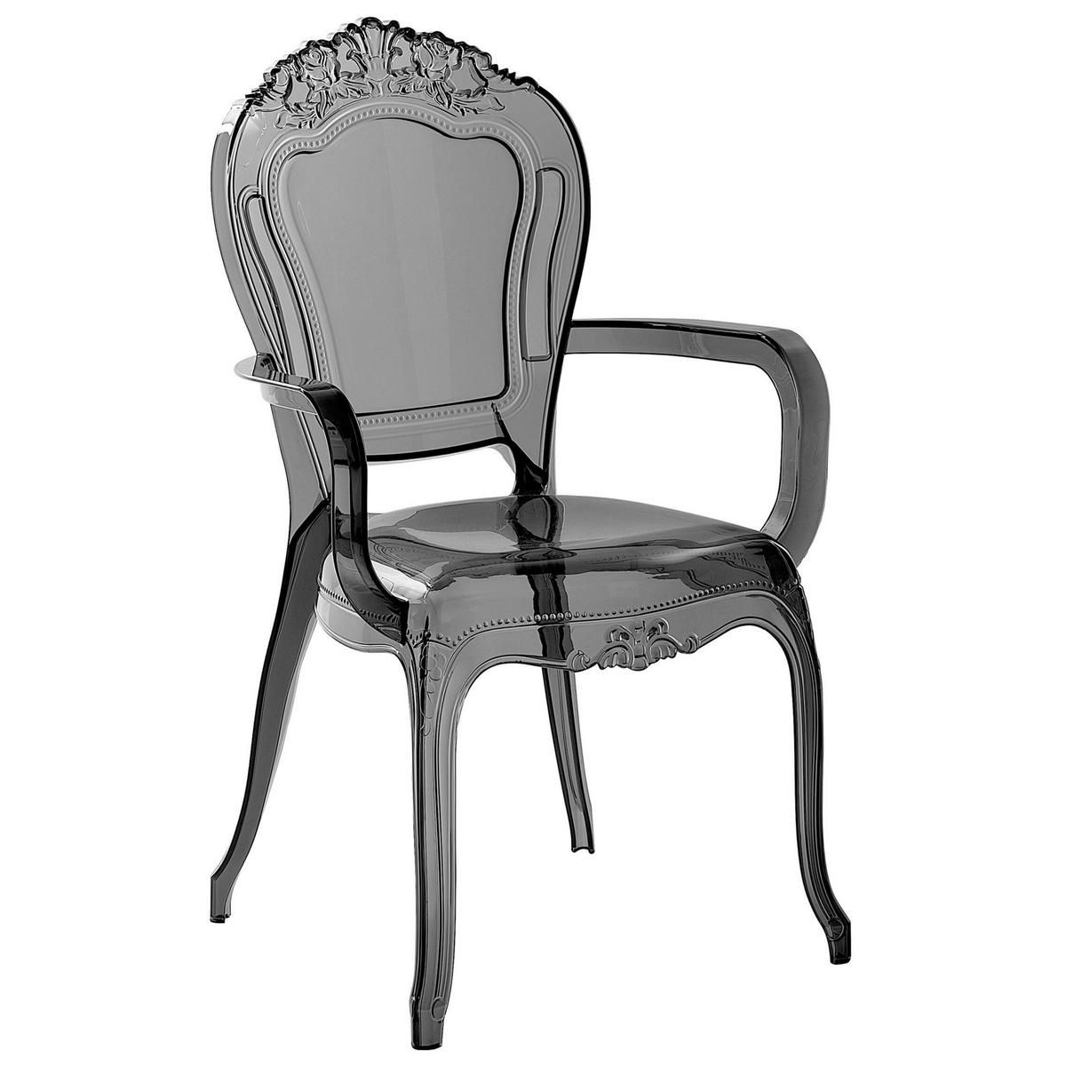 ESSZIMMERSTUHL 2er-Set Kunststoff schwarz VERMONT II - Schwarz, Kunststoff (52/98/53cm) - Beliani