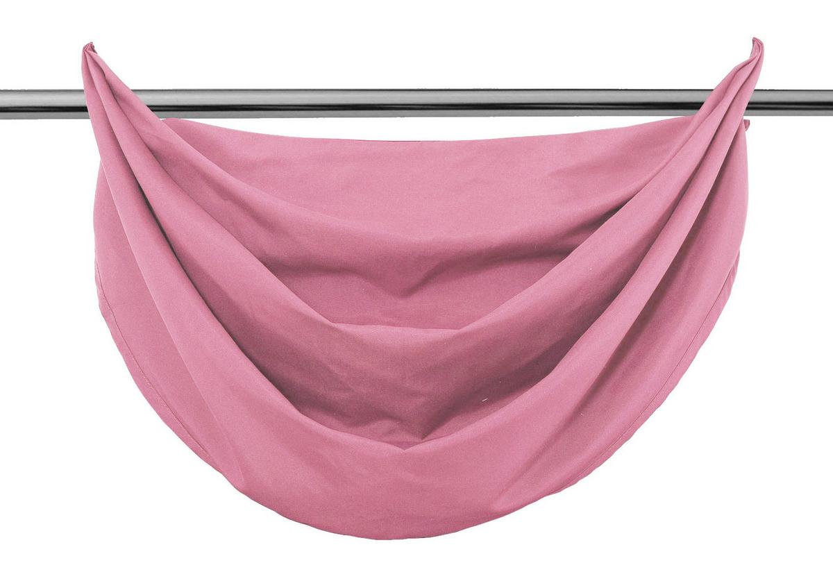 VORHANG ZAGREB HxB 175x140 cm Pink - Pink, Textil (140/175cm) - Gardinenbox