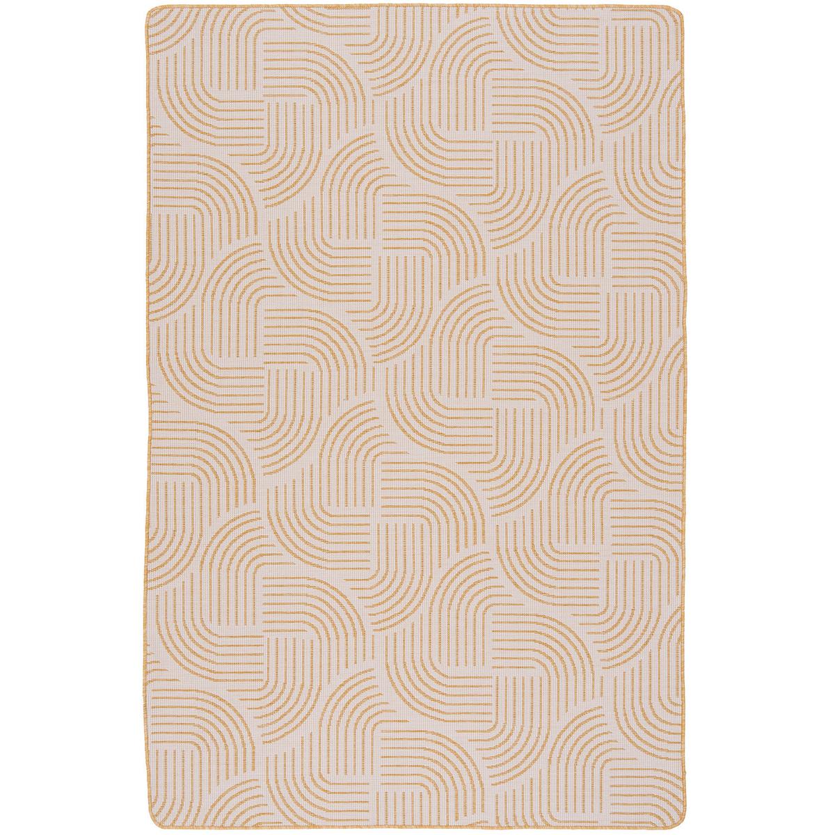 IN- UND OUTDOOR TEPPICH BEIDSEITIG NEWPORT MODERN - Gelb, Textil (100/100cm) - Snapstyle