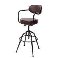 BARHOCKER H10F Braun - Braun, Textil (53/106/43cm) - MCW