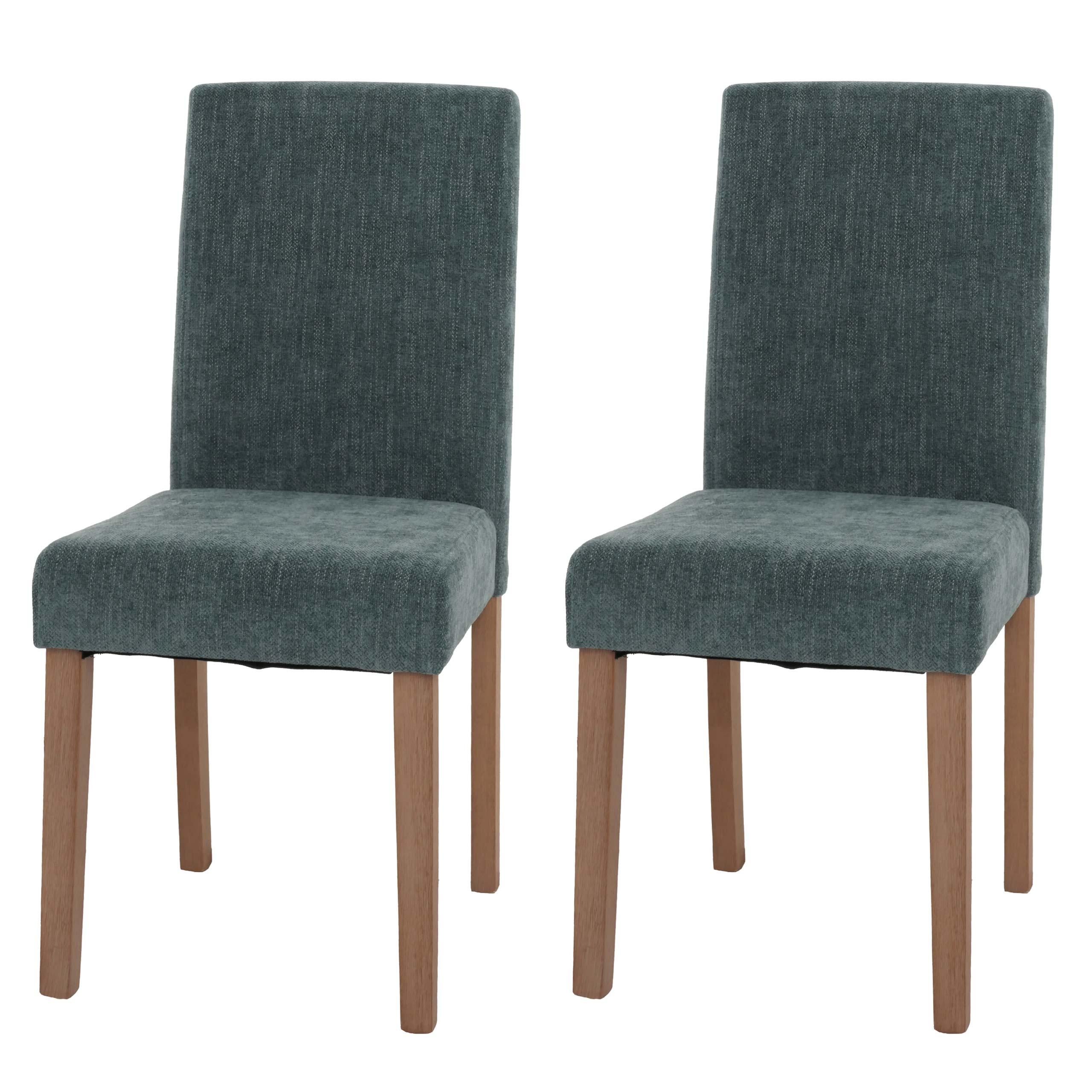 ESSZIMMERSTUHL Grün 2er-Set - Grün, Textil (42/90/50cm) - MCW