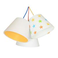 HÄNGELEUCHTE Weiß 26/19 cm - Gelb, Kunststoff (26/0.8/19cm) - ONZENO