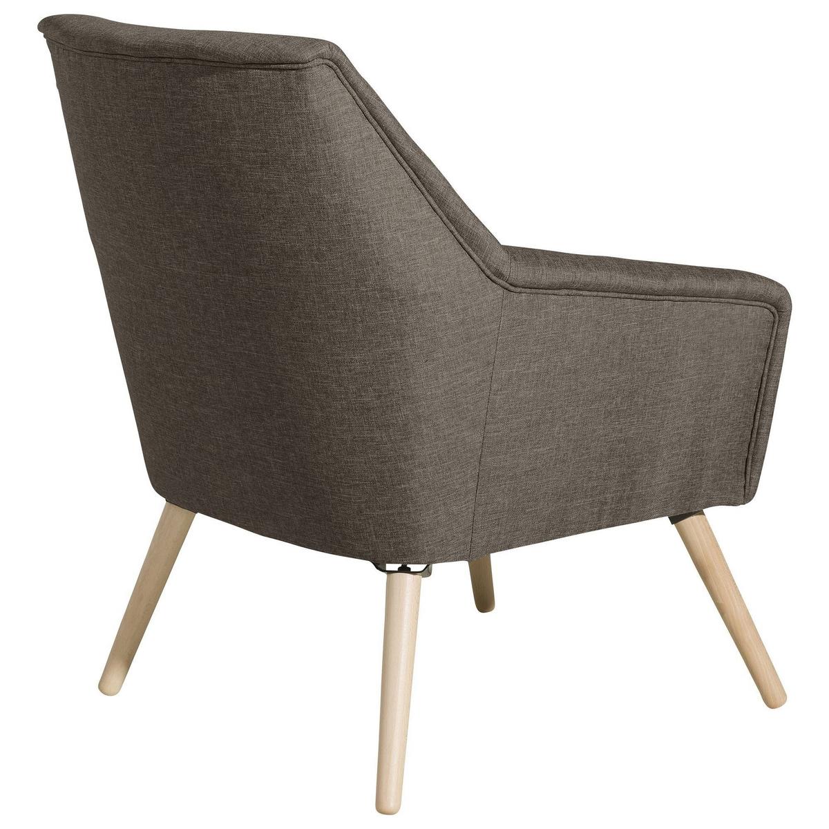 SESSEL Kachka Bezug Flachgewebe Buche natur / sahara - Gelb, Kunststoff (67/81/71cm) - 58aufmkessel
