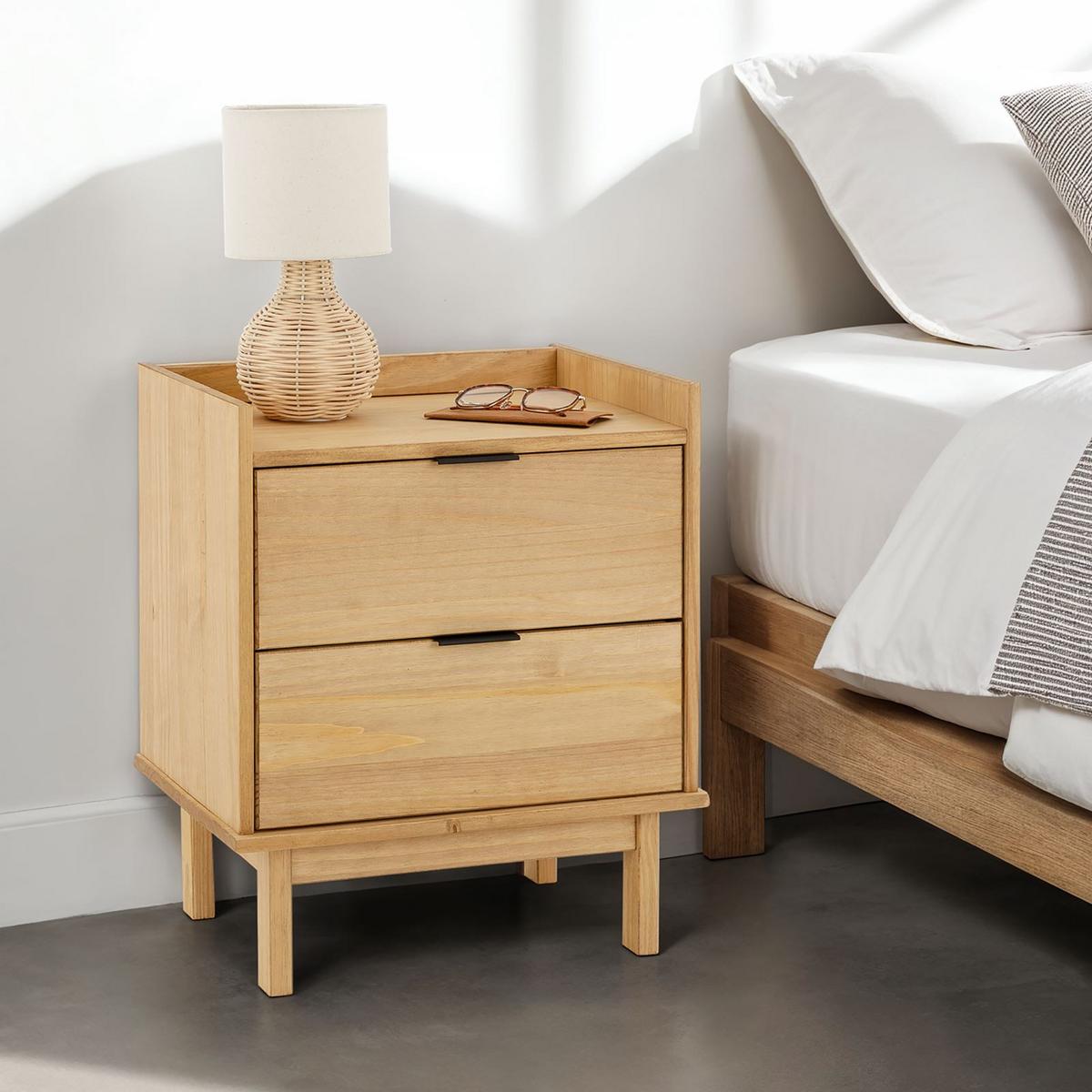 NACHTTISCH TEPERA braun - Braun, Holz (50/58/38cm) - IDIMEX