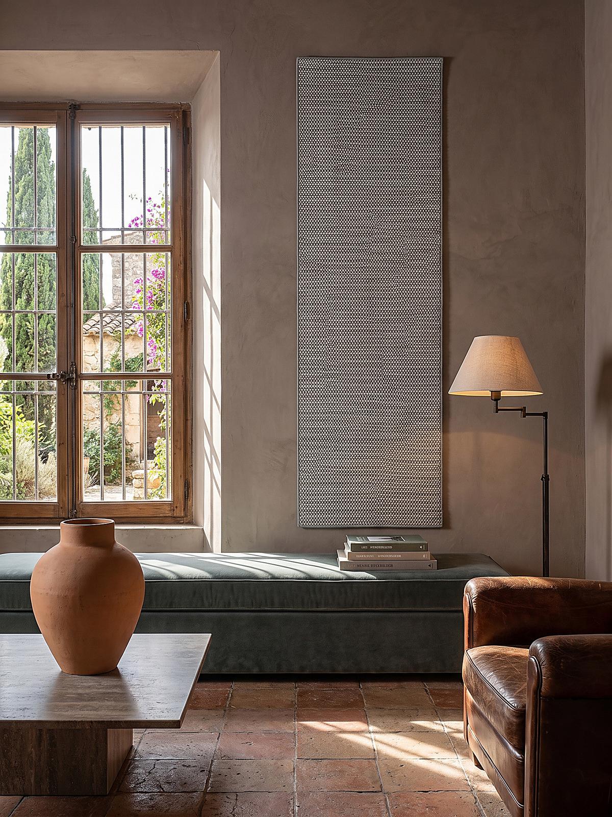 TEPPICHLÄUFER Uni STURA Polypropylen Grau 80 x 250 cm - Grau, Textil (80/250cm) - KADIMA DESIGN