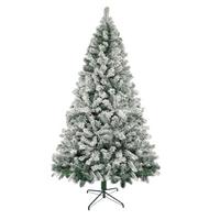 WEIHNACHTSBAUM Kaelthir 100/100/210 cm - Grün, Kunststoff (210cm) - ZMH