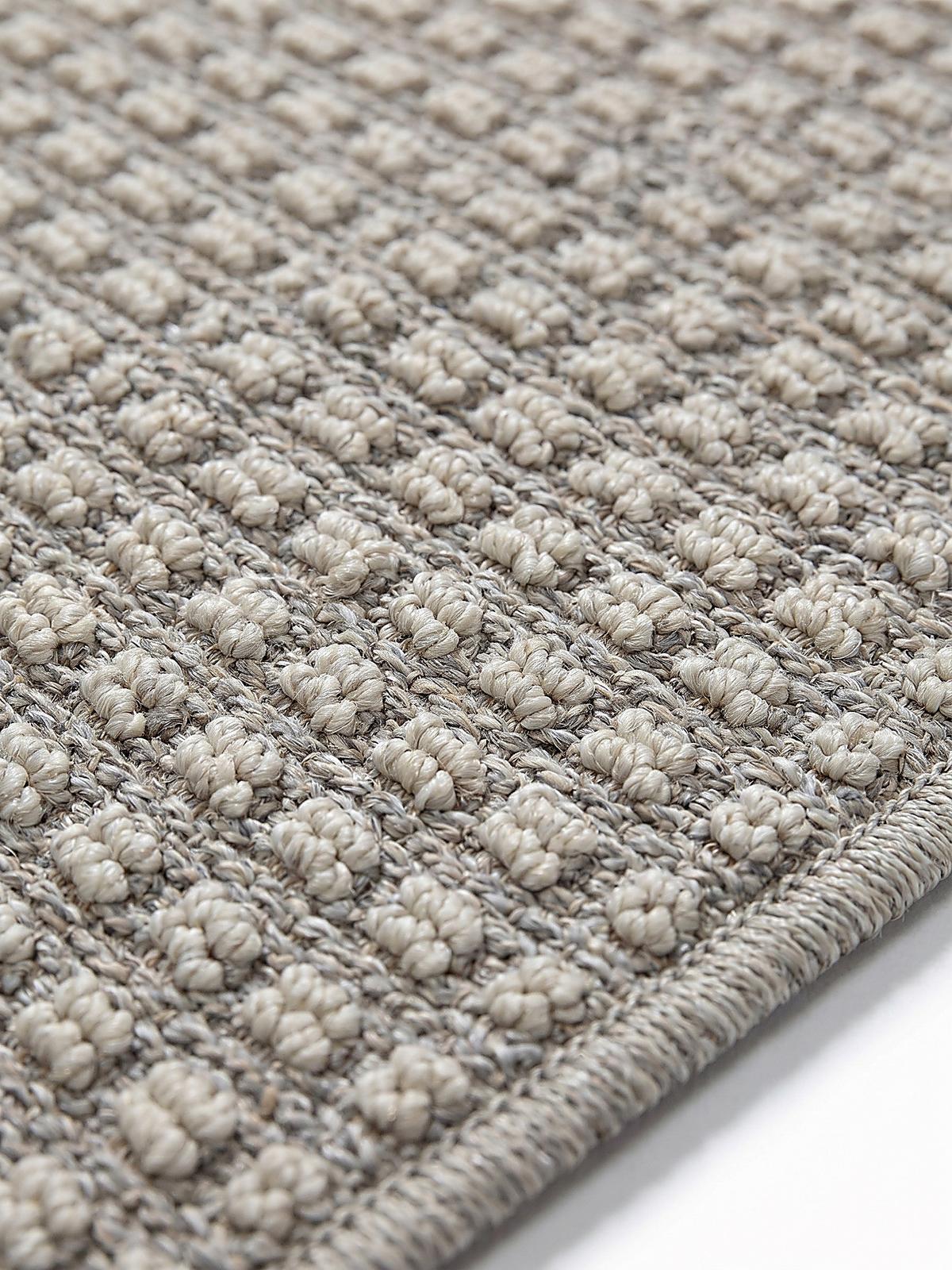 KURZFLORTEPPICH Waschbar NORA, einfarbig, aus Polyester, Grau, 140 x 194 cm - Grau, Textil (194/140cm) - KADIMA DESIGN