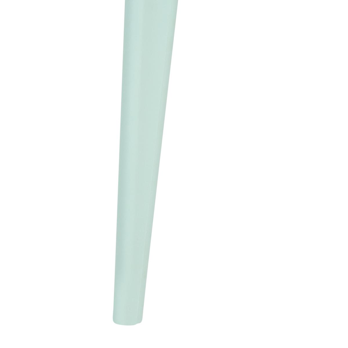 GARTENSTUHL 2er-Set Mintgrün Kattavia - Mintgrün, Kunststoff (40/80/49cm) - Beliani