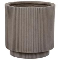BLUMENTOPF Beige Daria - Beige, Naturmaterialien (30cm) - Beliani