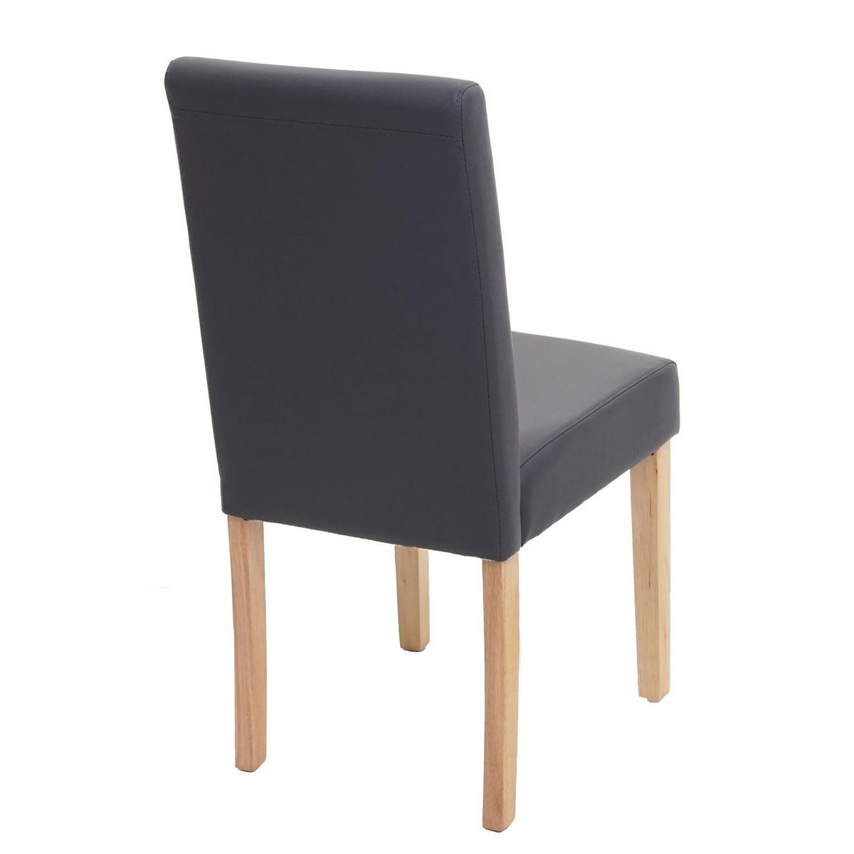 ESSZIMMERSTUHL Grau, Braun - Braun/Grau, Textil (43/90/56cm) - MCW