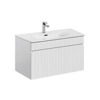 WASCHTISCH 80cm Zelie Weiß - Weiß, Holzwerkstoff (80/46/45cm) - Petits-meubles