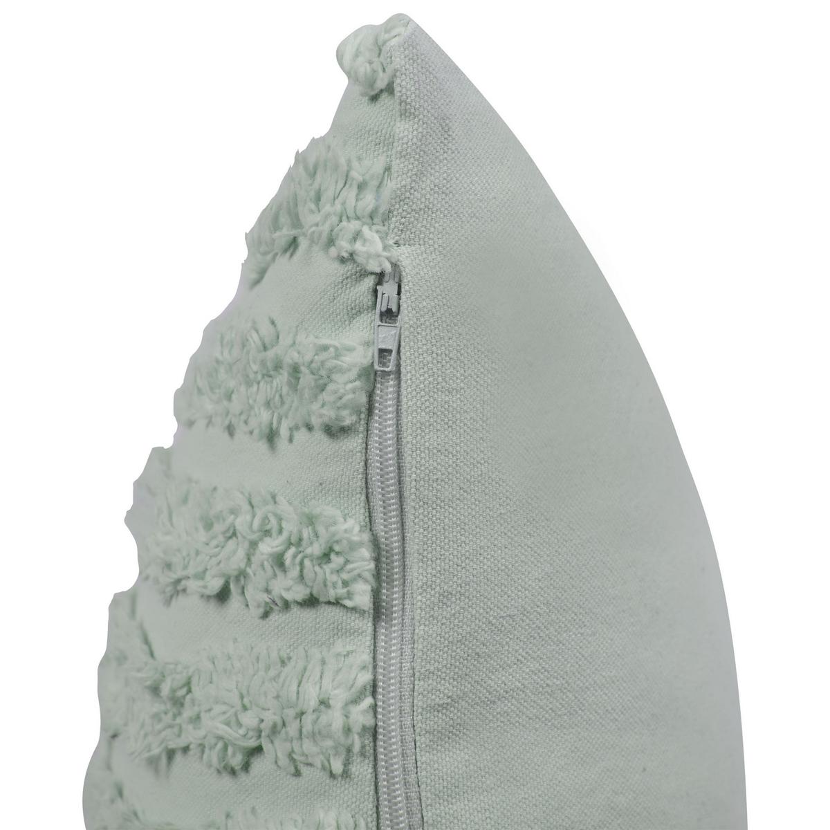 DEKOKISSEN 2er-Set Mintgrün 45/45 cm Tellima - Mintgrün, Textil (45/45cm) - Beliani