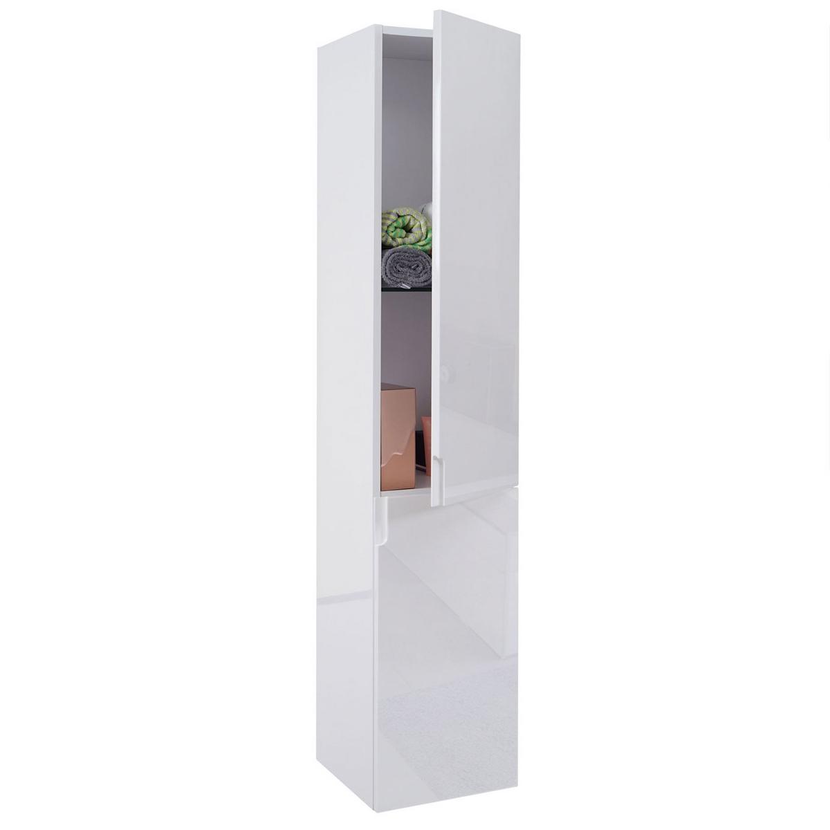 HÄNGESCHRANK Reinweiß - Weiß, Holz (30/150/30cm) - MCW