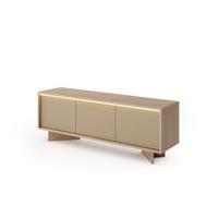 LOWBOARD RIGATO 153,9/54,4/40 cm, Beige - Beige, Holzwerkstoff (153.9/54.4/40cm) - MASSENO