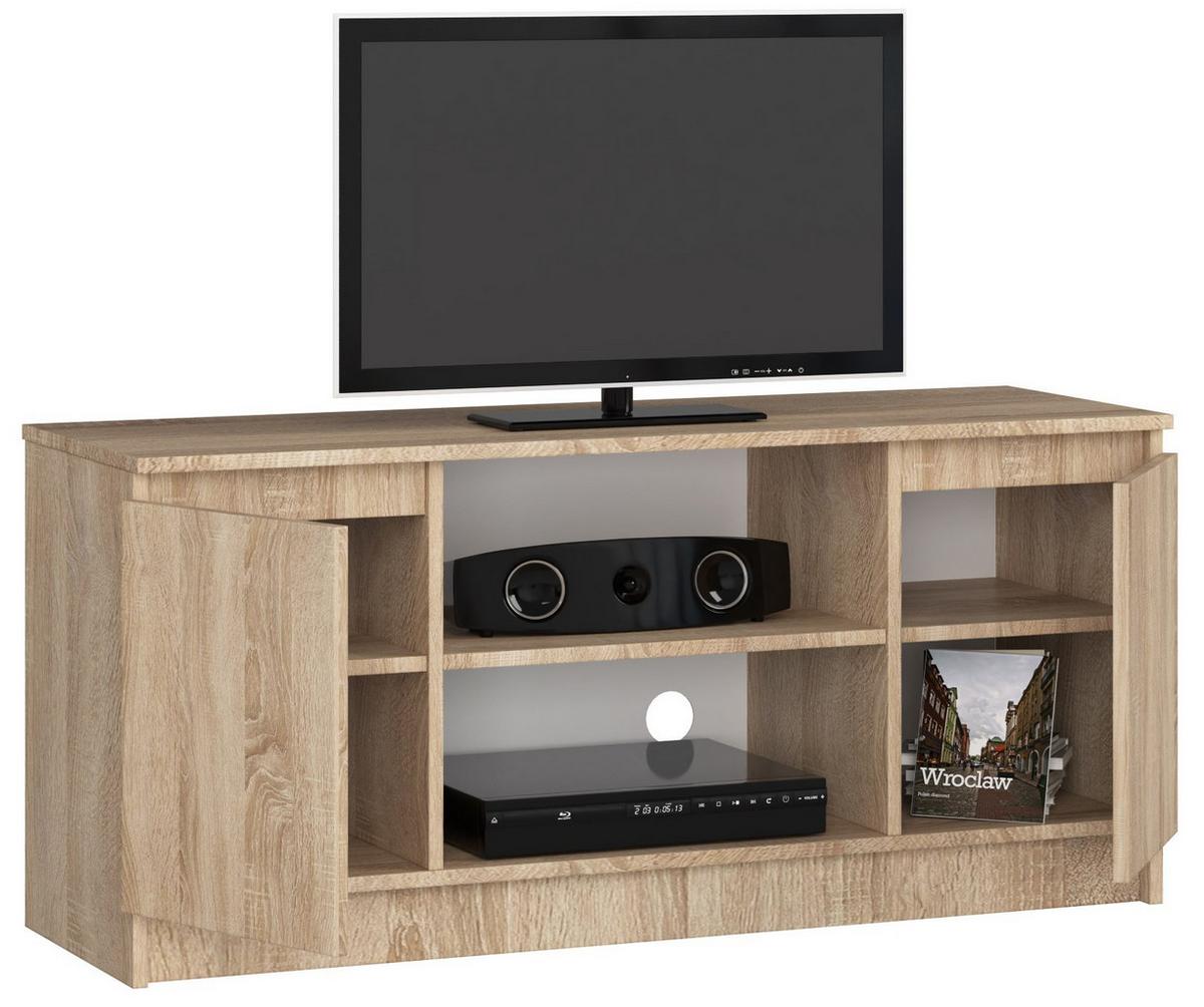 LOWBOARD Eiche Sonoma 55/120/40 - Sonoma Eiche, Holzwerkstoff (120/55/40cm) - RAUMHIRSCH FURNITURE