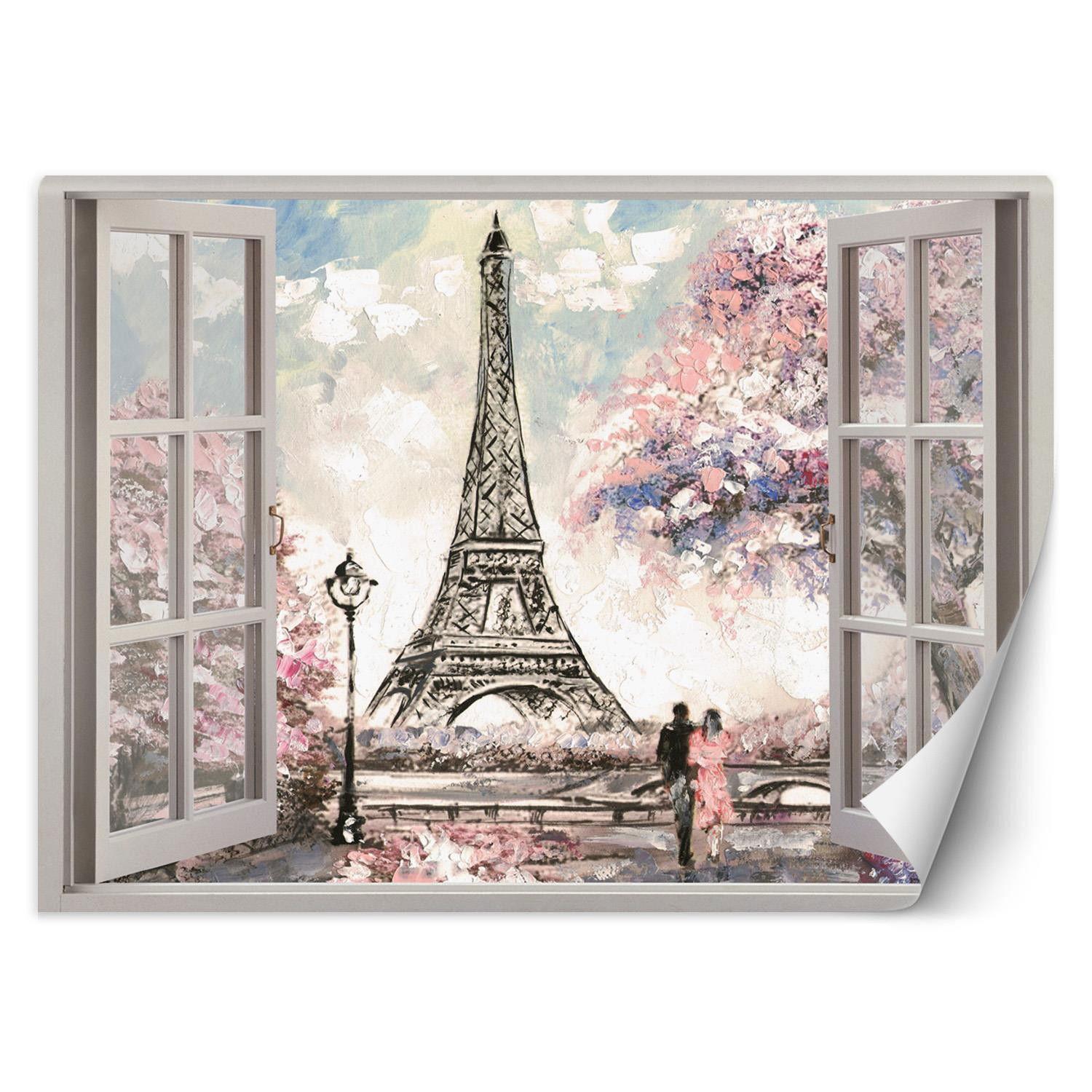 VLIESTAPETE Rosa 140/100 cm - Pink, Papier (140/100cm) - KUNSTLOFT