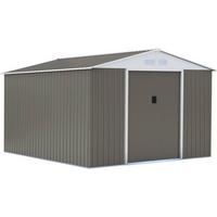 METALL-GARTENHAUS dallas Taupe - Taupe, Metall (340/210/436cm) - Habitat Garten