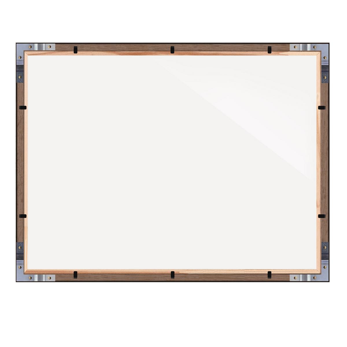 DOPPELGLAS-BILDERRAHMEN Leerrahmen Schwarz 70/50 cm - Schwarz, Holz (70/50cm) - Bilderwelten