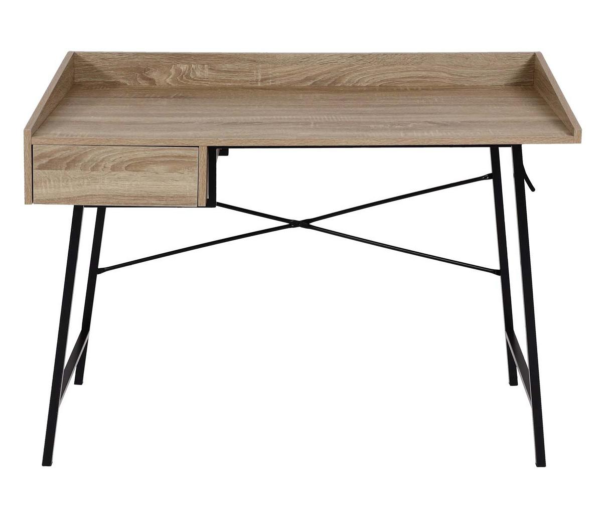 SCHREIBTISCH eckig Beige - Beige, Holz (60/114/98cm) - MCW