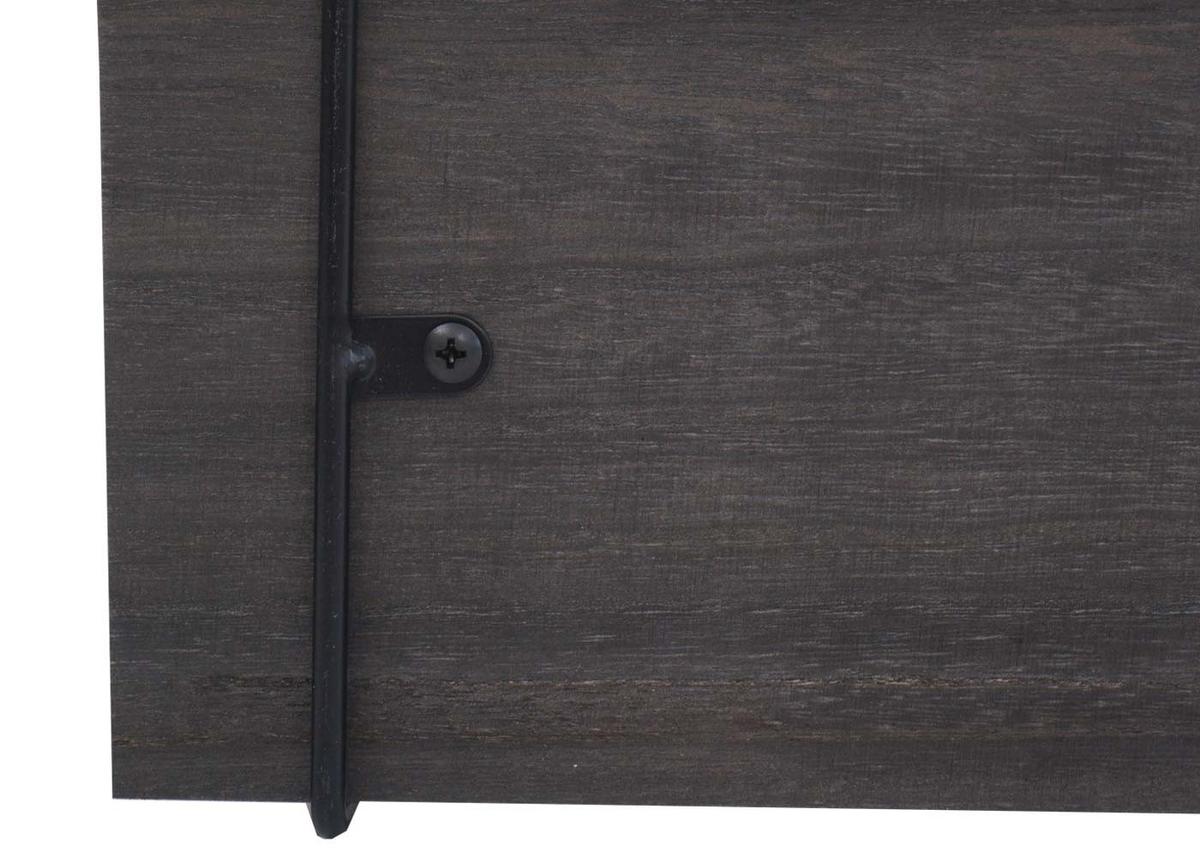 WANDREGAL Grau - Grau, Holz (40/40/13cm) - MCW