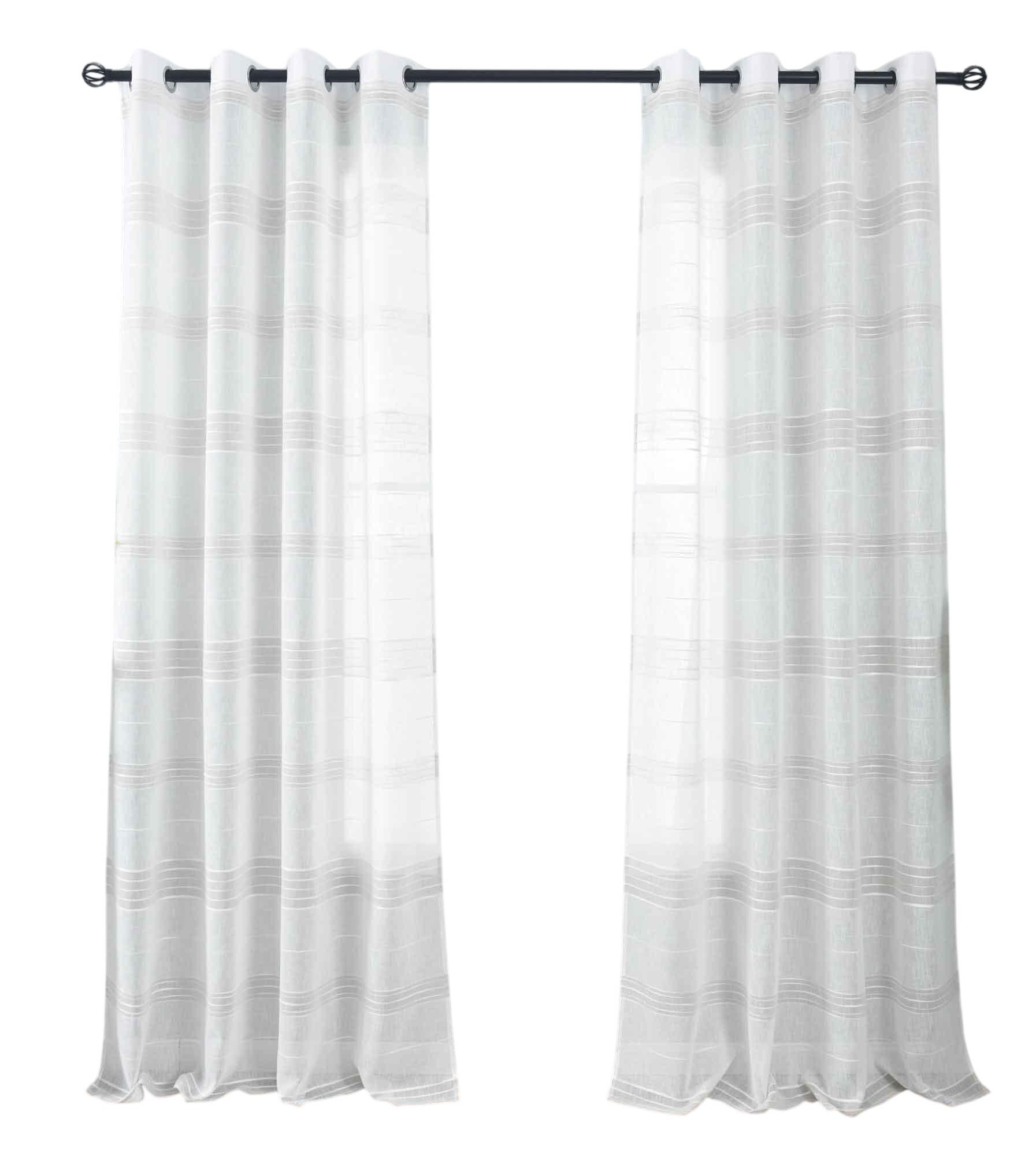 VORHANG 2ER SET »Frankfurt« HxB 245x140 cm Taupe - Taupe, Textil (140/245cm) - Gardinenbox