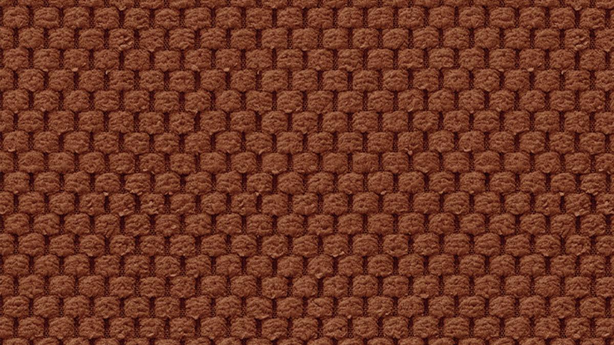 ECKSOFA FEBE 5-Sitzer rechts, dunkelorange - Dunkelorange/Schwarz, Holz/Textil (271/190cm) - Wozimo