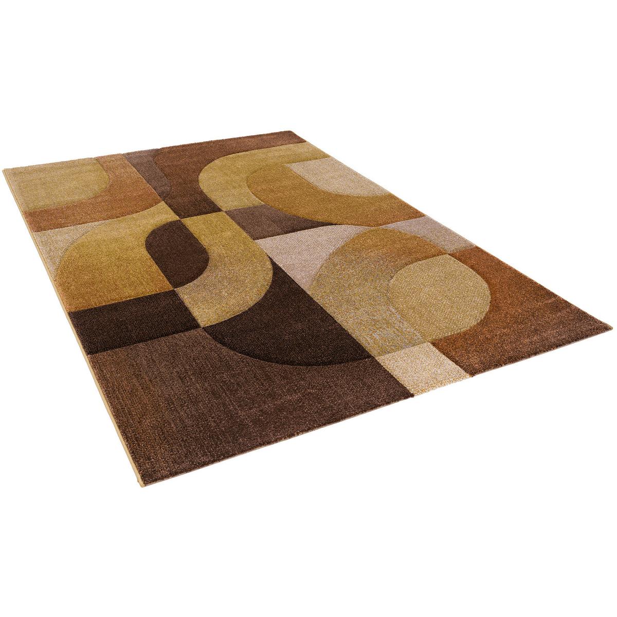 DESIGNER TEPPICH MAUI MODERN - Beige, Textil (140/200cm) - Pergamon