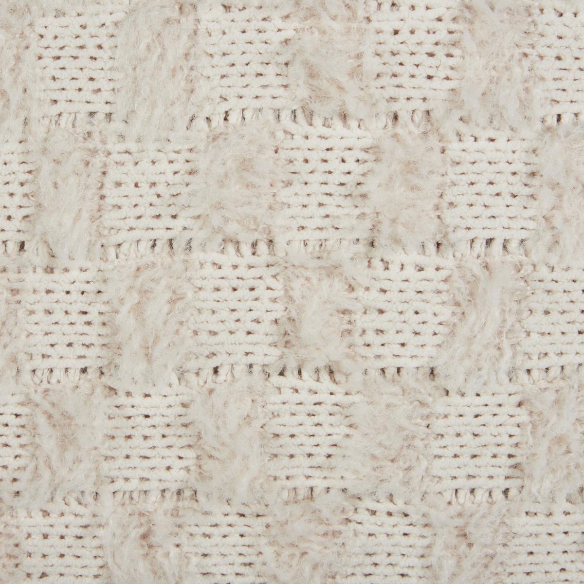 DEKOKISSEN Beige 45/45 cm Basalim - Pink/Beige, Textil (45/45cm) - Beliani