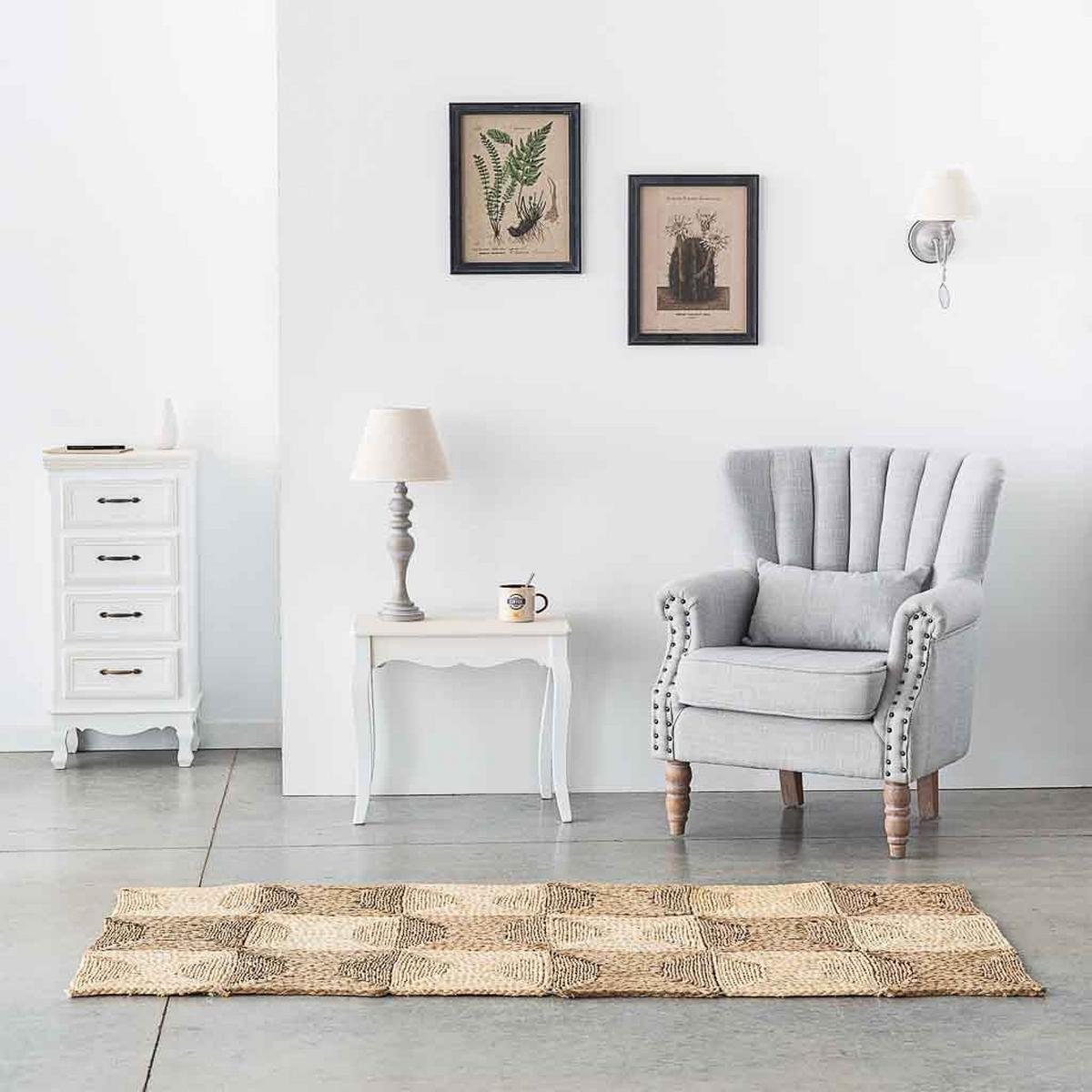 SESSEL gepolstert 73x59x43/87 cm - Grau, Holz (73/87/59cm) - Wanderlust