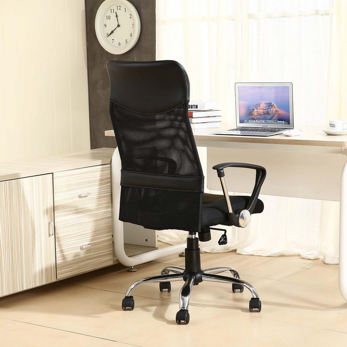 DREHSTUHL Campus Schwarz - Schwarz, Textil (62/110/62cm) - VS Venta-stock